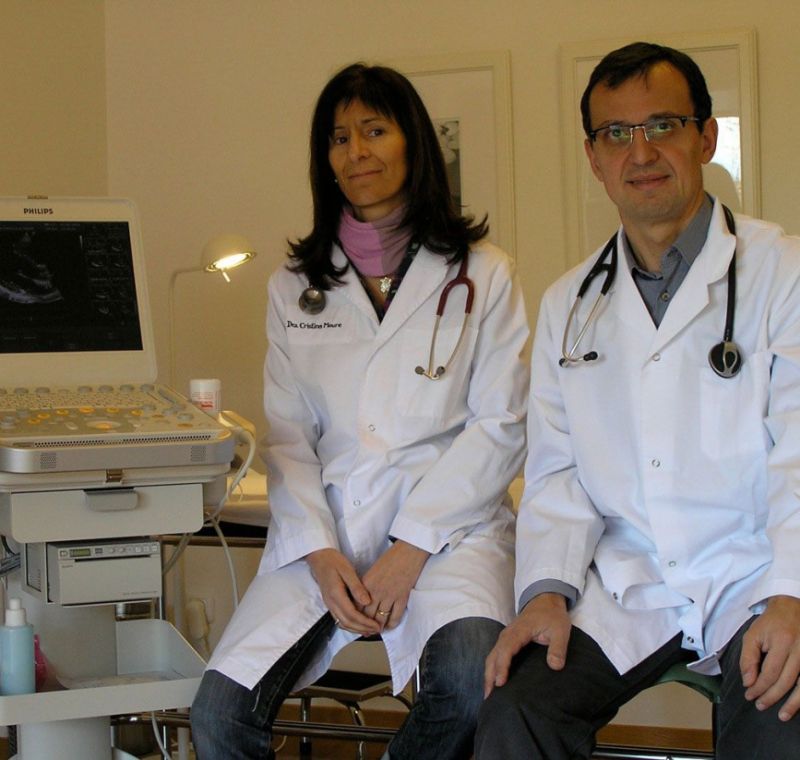 Doctores de la clínica cardiológica