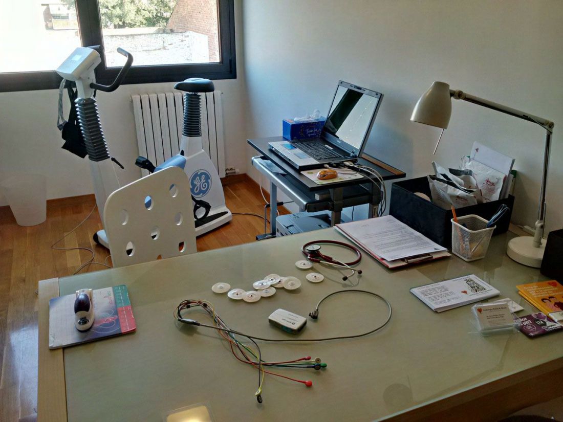 Aparataje para prueba de esfuerzo