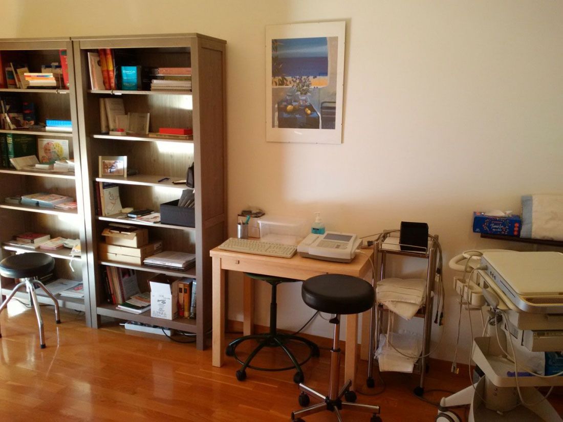 Sala de atención para cardiografías